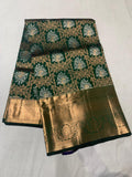 PURE KANCHI PATTU BRIDAL GREEN